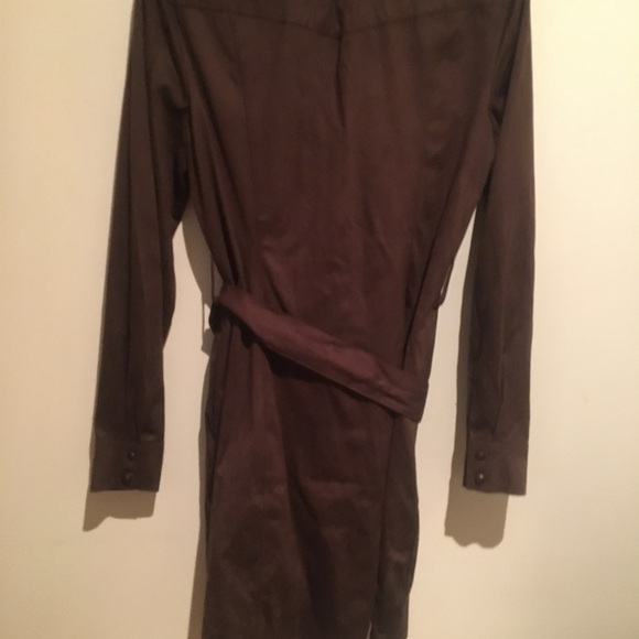 Guess  Eudokia Faux-Leather Shirt Dress nwot​​​​​ - Picture 9 of 9